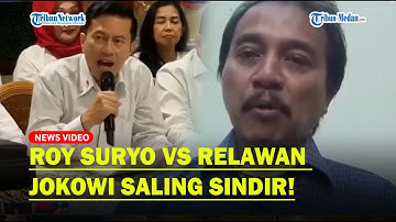 BALASAN Roy Suryo Usai Relawan Jokowi Desak Polda Metro❗