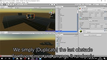 LED Ball in Obstacle Box with Generate Plane - (Unity Part 5)