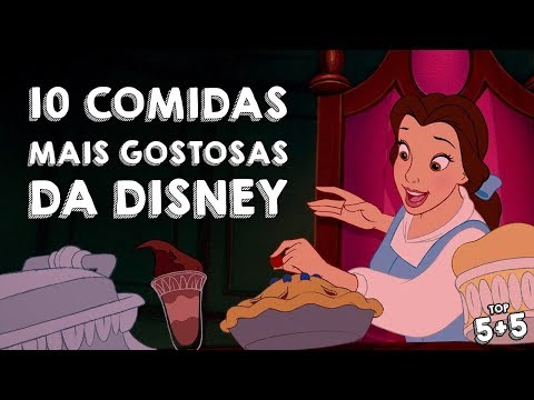 TOP 5+5 - Dez Comidas Mais Gostosas da Disney | O Camundongo