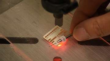Creating Via Holes in a Planar Microwave Circuit