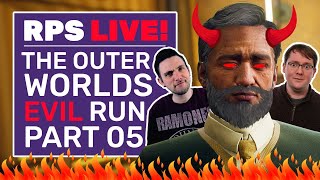 The Outer Worlds EVIL Playthrough | B*****d Run Part 05: Bad Ending