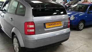 AN EXTREMELY RARE AUDI A2 1.4 TDI* WITH AN AMAZING 39,000 GENUINE MILES FROM NEW*Simply Unique*