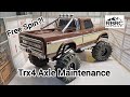 What Is The Proper Traxxas Trx4 Axle Maintenance??