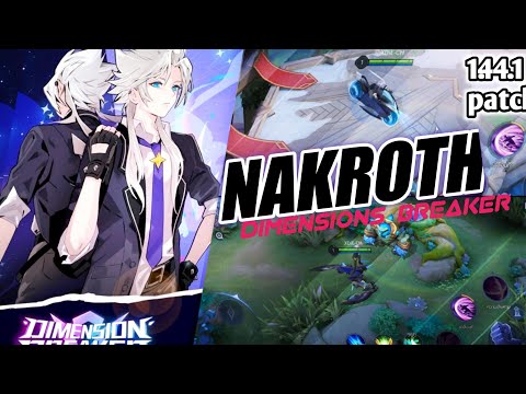 RoV :แจก Mod Skin Nakroth Dimensions Breaker เอฟเฟกต์ครบ เสียง Basic 