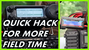 Yaesu FT-891 - Extending Portable Battery Life