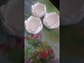 Marble dust t light holder
