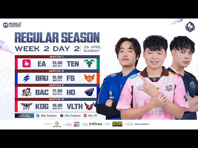 🔴 MSL TH Season 1 | Regular Season Week 2 Day 2