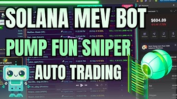 Pump Fun Sniper Bot Advanced ⚡ Solana MEV Auto Sniping in Action