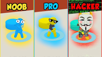 blattle disc😭NOOB vs 😎PRO vs 👨‍💻HACKER - | Battle Disc