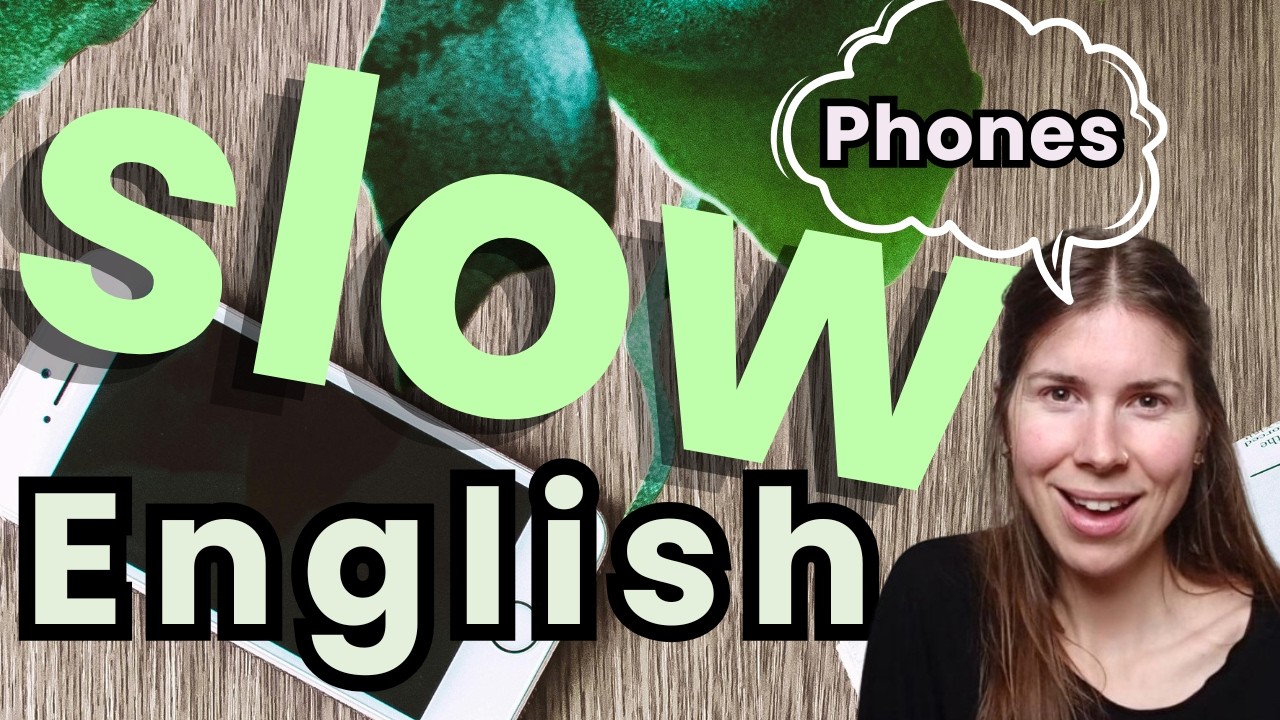 Slow English - Just Talking About How I Use My Phone