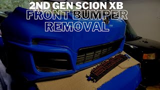 2nd GEN SCION xB: FRONT BUMPER REMOVAL & FUTURE UPGRADES
