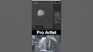 Noob vs Pro Artist: How to Make a Rock! #blender #blendertutorial #blendercommunity #b3d #howtomake