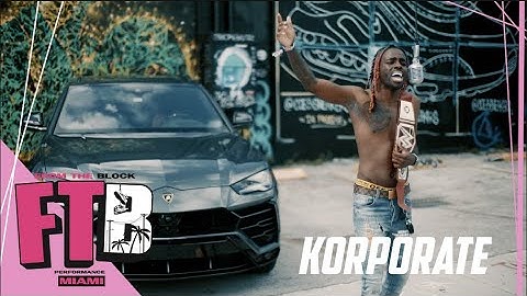 Korporate - We Are The Champion (Freestyle) | From The Block Performance 🎙(Miami)