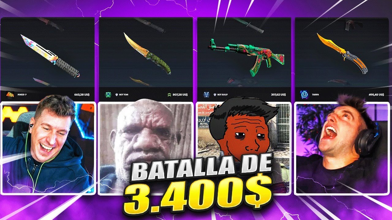 LA GRAN BATALLA DE KEYDROP!!!