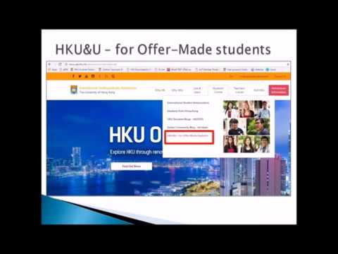 How to respond to your HKU offer