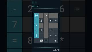 MATH PIECE LEVEL 1 | BRAIN  TRAINING - LOGIC PUZZLES | #braintraining #shorts #youtubeshorts screenshot 4