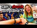 When Dumb Passengers Think They Can Get Drunk on the Plane, It Ends Badly