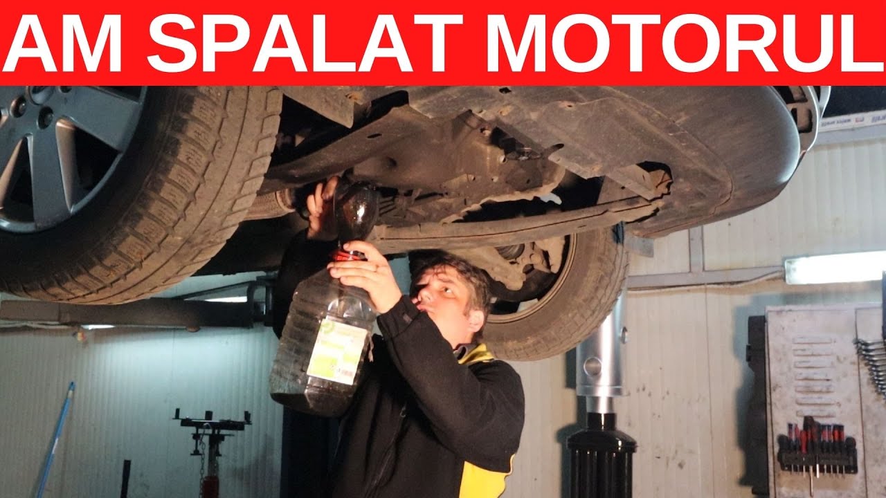 cum am SPALAT motorul - ESTE eficient tratamentul? Priviti!