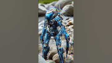 The Science Fiction Spider Robot Make it AI #shortvideo #diverting #strange #mecha #spider #robot