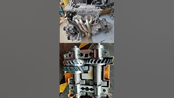 2AR engine balancer timing marks Toyota CAMRY 2011-2016