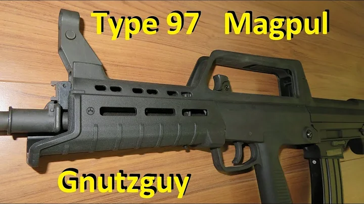 Type 97 Magpul AKM handguard. LHG Hack&Mod. EMEI Gen 1, 2, 3 QBZ-95 Bullpup. *