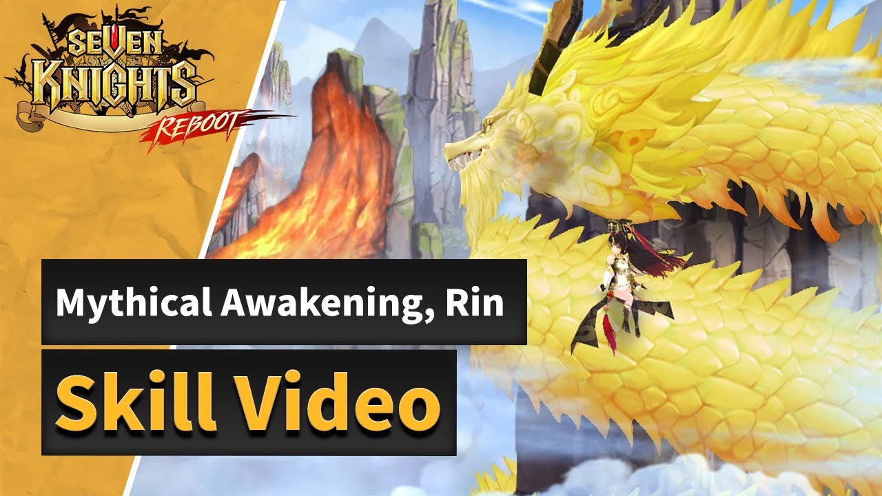 [Seven Knights] Mythical Awakened Rin's Skills - YouTube