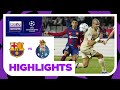 Barcelona 2-1 FC Porto | UCL 23/24 Match Highlights