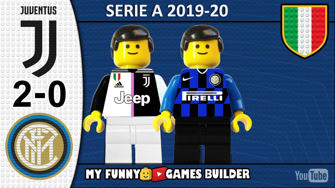 Juventus Inter 2-0 • Serie A 2019/20 in Lego • Gol e Sintesi 08/03/20 All  Goal Highlights Juve Inter 