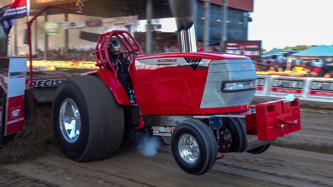 Tractor Pull 2021 Elkhart County Fair. Unlimited Super Stock Tractors