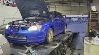 Built 2007 STI 9k RPM dyno run