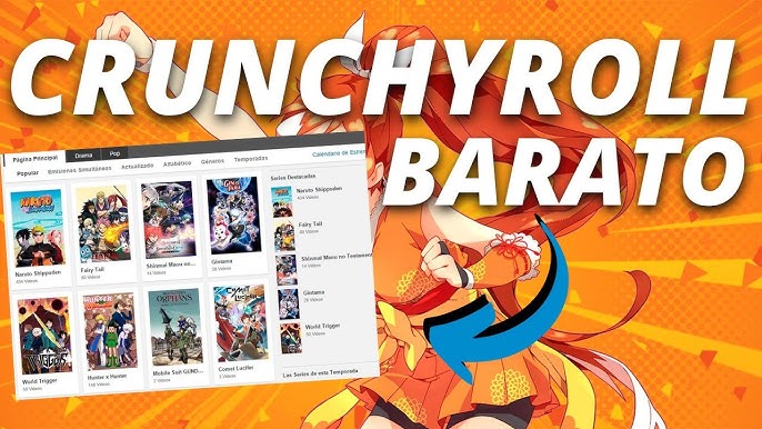 KOTAS CRUNCHYROLL - Como Assistir Animes Barato! 