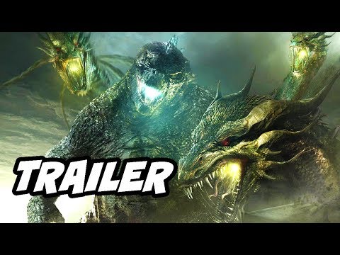 Godzilla King Of The Monsters Trailer - Comic Con 2018 Easter Eggs