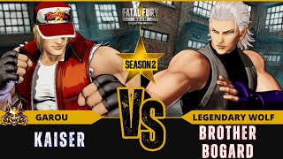 FF:CotW🐺KAISER (Terry Bogard) vs BROTHER BOGARD (Andy Bogard)⭐Replay Match - FATAL FURY: CotW - 2/26