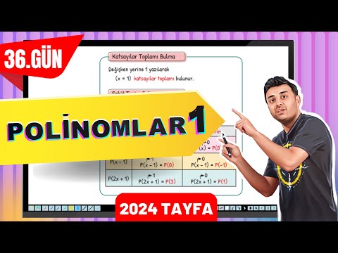 POLİNOMLAR 1 | 36. GÜN #40GündeTYTmatematikkampı