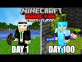 I Survived 100 Days in Hardcore Minecraft