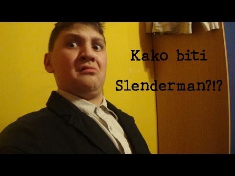 How to make a slenderman costume? Kako napraviti slendermen kostim?
