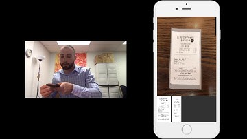 Importing Receipts to Google Drive using the Scannable App