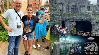 WORTH THE 14 HOUR WAIT?! HAGRID'S MAGICAL CREATURES MOTORBIKE ADVENTURE! | OPENING DAY