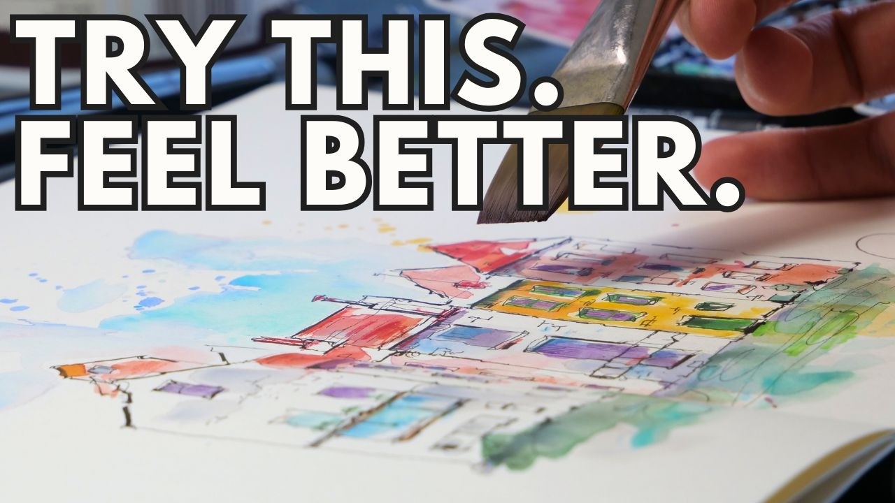 The urban sketching style that beginners actually stick with