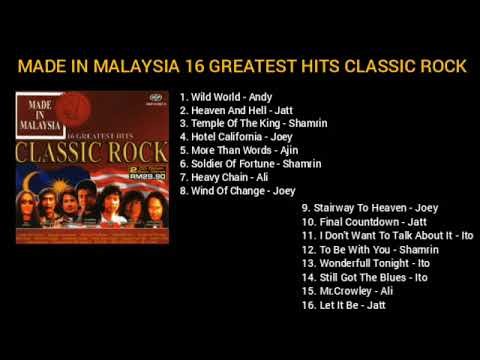 MADE IN MALAYSIA 16 GREATEST HITS CLASSIC ROCK VOL.1