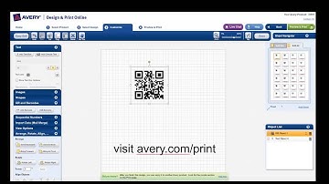 Topkantoor Repro & Creatief - Creating QR Codes and Barcodes Using Avery Design & Print Online