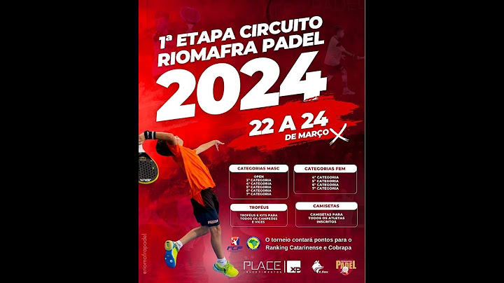Q3 1 ETAPA CIRCUITO RIOMAFRA PADEL 24/03/2024 noite