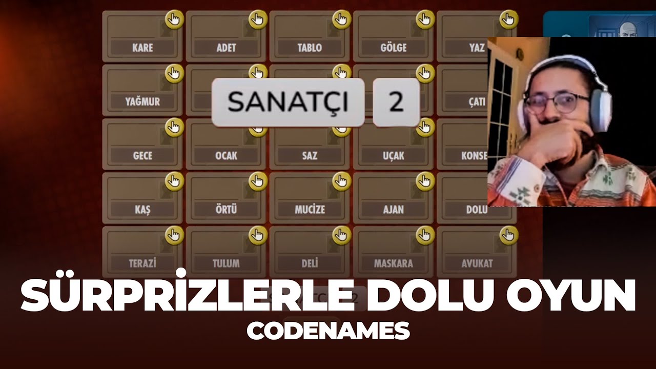 Ne çıkacağını kimse tahmin edemedi | Codenames #türkçe #twitch #türkiye ...