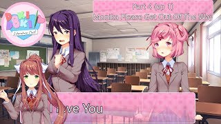 Monika please get out of the way! | Doki Doki Literature Club part 4 (ep1)