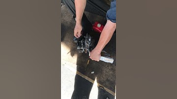 Brush cutter engine 2-stroke modify to rc boat engine 35 cc