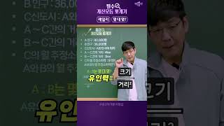학개론  레일리 소매인력 계산 뽀개기
