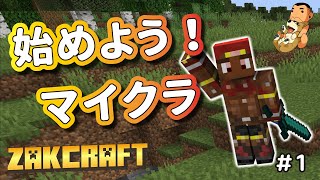 【Vtuber】始めよう！マイクラ ＃1【マインクラフト】