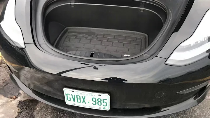 Tesla Model 3 MAXpider 3D Floor Mat and Cargo Liner Review