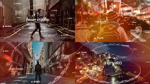 After Effects Template: Parallax Slideshow