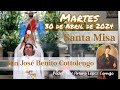 ✅ MISA DE HOY martes 30 de Abril 2024 - Padre Arturo Cornejo